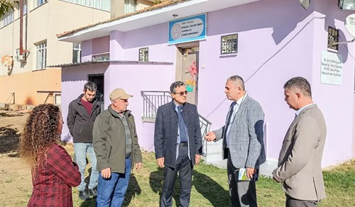 Kaymakamımız Yeniköy, Çınar ve Kirazlı Mahallelerinde Okul Ziyaretlerinde Bulundu